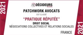 Patchwork Avocats - classement Decideurs