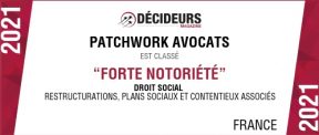 Patchwork Avocats - decideurs 2021