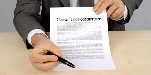 Non-competition clause in the event of contractual termination