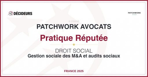 Droit social – Gestion sociale des M&A et audits sociaux