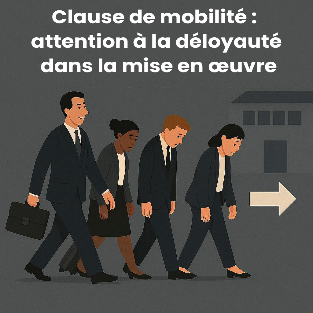 Clause de mobilité - droit du travail