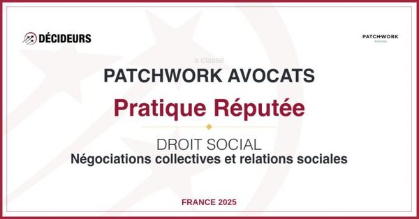 Droit social – Négociations collectives et relations sociales